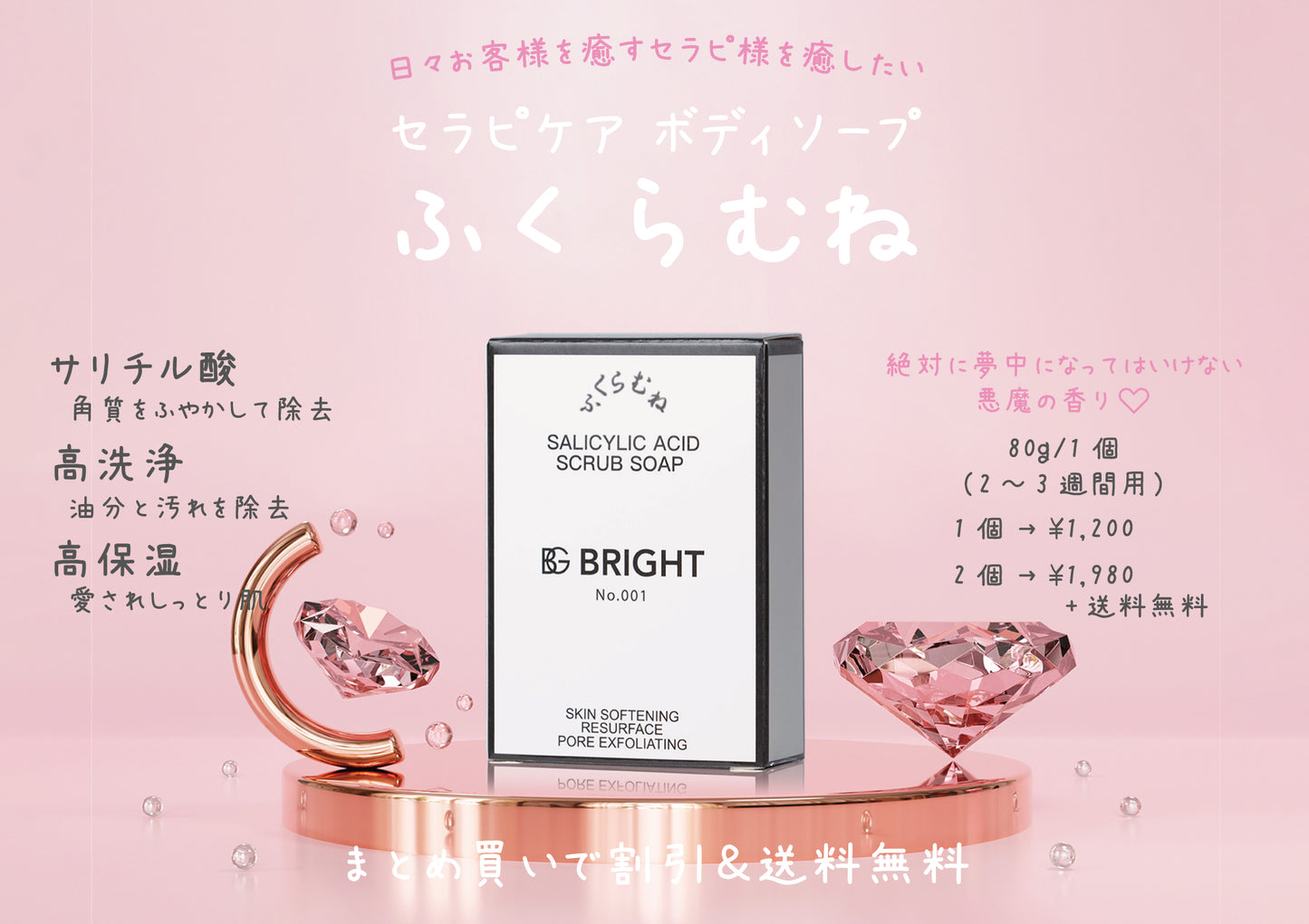 ふくらむね(ボディケアソープ)